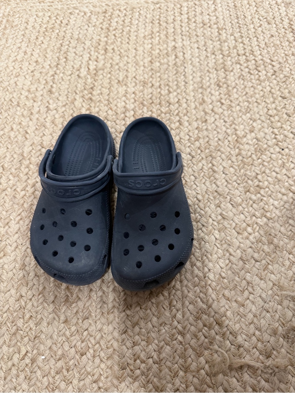 CROCS Kids Classic Clog in Navy Blue